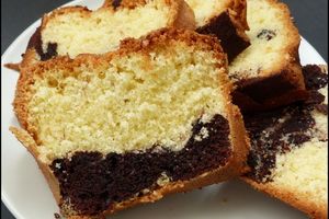 Marbré (cake, gâteau)