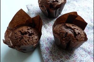 Muffins extra moelleux aux pépites de chocolat