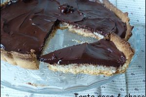 Tarte coco chocolat comme un bounty