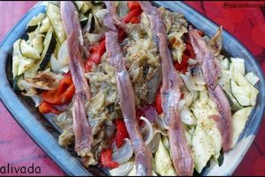 Escalivada - salade de légumes grillés catalane