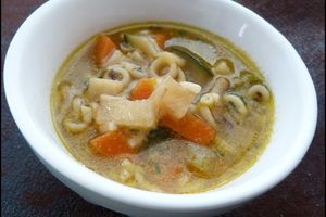 Minestrone - Soupe italienne aux légumes de saison