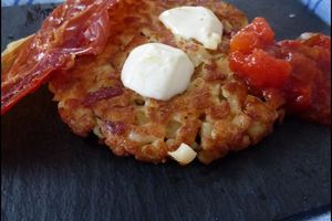 Galettes de coquillettes