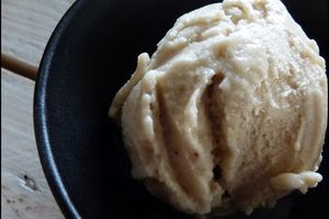 Glace à la banane et au lait de coco