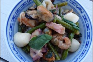Curry de fruits de mer panang