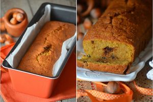 Pumpkin bread pépites de chocolat {Foodista Challenge #2}