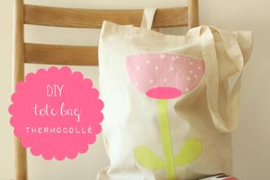 Les estivales : tote bag thermocollé {DIY}