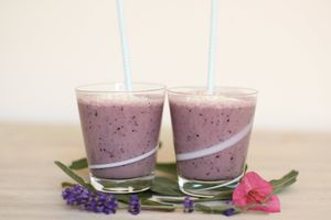 Les estivales : milk-shake banane-figue