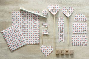 Papier pour Valentin ou Valentine {Printable}