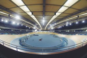 J'ai roulé sur le Vélodrome Olympique de Londres