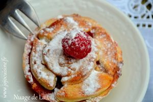 Mini Pies Pomme Framboise "Mini Apple Raspberry Pies"