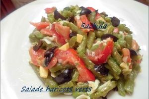 Salade de haricots verts