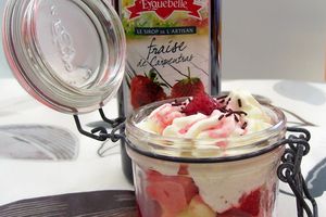 Tourbillon Glacé à la Fraises