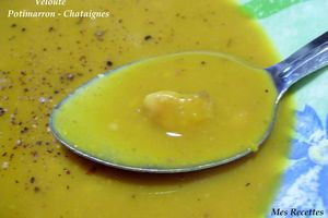 Velouté Châtaignes - Potimarron