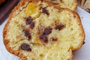 Ciambellone : Couronne au Mascarpone, Orange et Pépites de Chocolat
