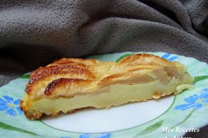 Tarte aux Pommes à base de Pâte à Crêpes