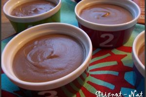 Crèmes dessert chocolat - caramel. Ronde Interblogs # 35
