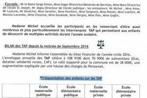 COMPTE RENDU REUNION TAP MAIRIE DE PLOUER