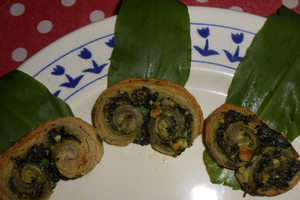 Les palmiers à l'ail des ours