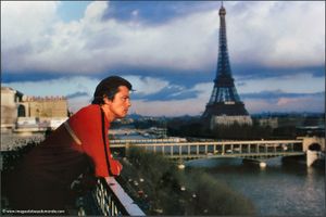 Alain Delon à Paris en ce moment