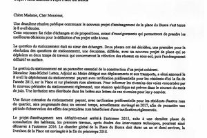 Place du Busca : la mairie annonce la mise en place du stationnement résident fin 2015 et les travaux d'aménagement de la place en 2016