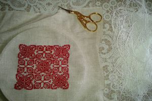 J'ai testé... la broderie sur toile tire-fil (+ tuto)