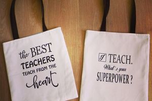 Tote bags personnalisés pour maître et maîtresse