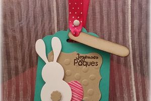 Des marques-place / cadeaux invités spécial Pâques