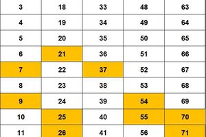 BINGO Tirage 6