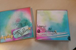 Des petites cartes d'anniversaire + tirage bingo N°22