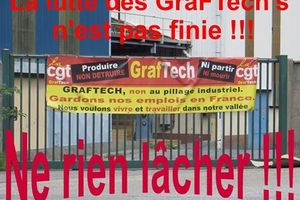 La lutte chez Graf'Tech continue