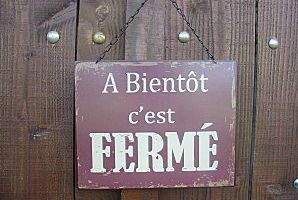 Fermeture annuelle de la permanence des jardins Volpette