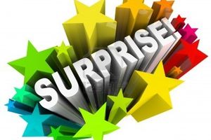 GROSSE SURPRISE POUR LA RENTREE