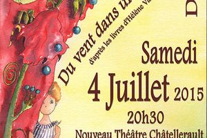 SAMEDI 4 JUILLET 2015 : DU VENT DANS UN JARDIN A CHATELLERAULT