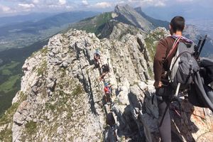 Gerbier: Traversée des arêtes 2/2