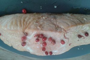 Pavé de saumon à l'unilatéral