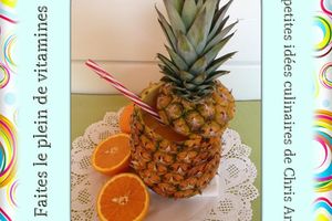 Coktail ananas et orange