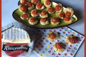 Bouchées de Roucoulons à la tomate