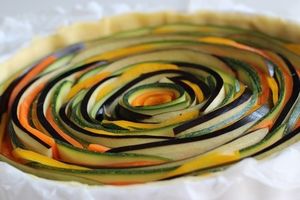 Tarte Spirale aux Légumes