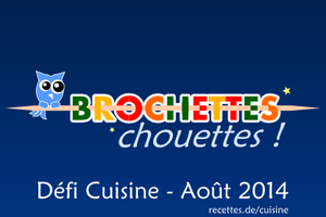 Brochettes de Magret de Canard & Abricots (Défi Inside)