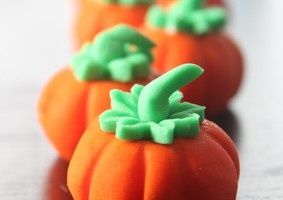 Pâte à Sucre - Citrouille en Pâte à Sucre