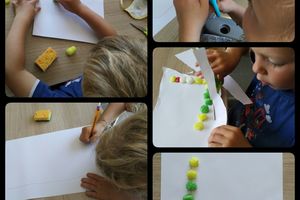 Ecrire des lettres avec du PlayMaïs.