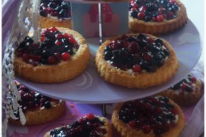 Tartelettes renversées aux fruits rouges