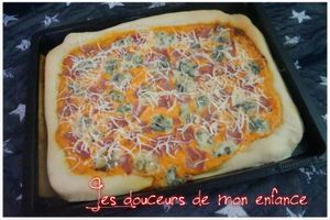 Pizza Américaine au fromage