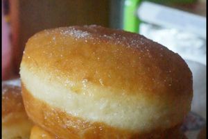 Boules de Berlin à la compote de pommes