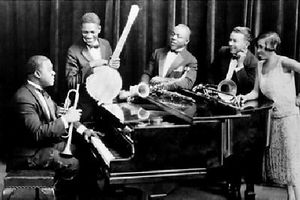 LOUIS ARMSTRONG & LES "5 CHAUDS"