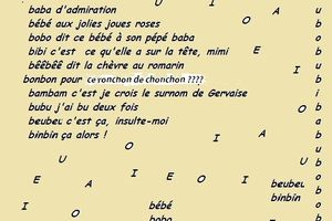b et les voyelles