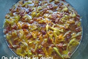 Recette de la gelée de fleurs de Capucine...