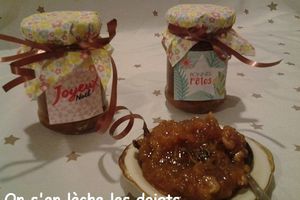 Recette de ma confiture de Noël