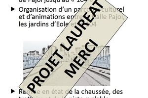 BUDGET PARTICIPATIF 2016 : PROJET « DE LA HALLE PAJOL A LA FRESQUE ROSAPARKS » - SÉLECTIONNÉ