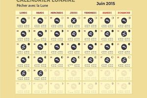 Calendrier lunaire de juin